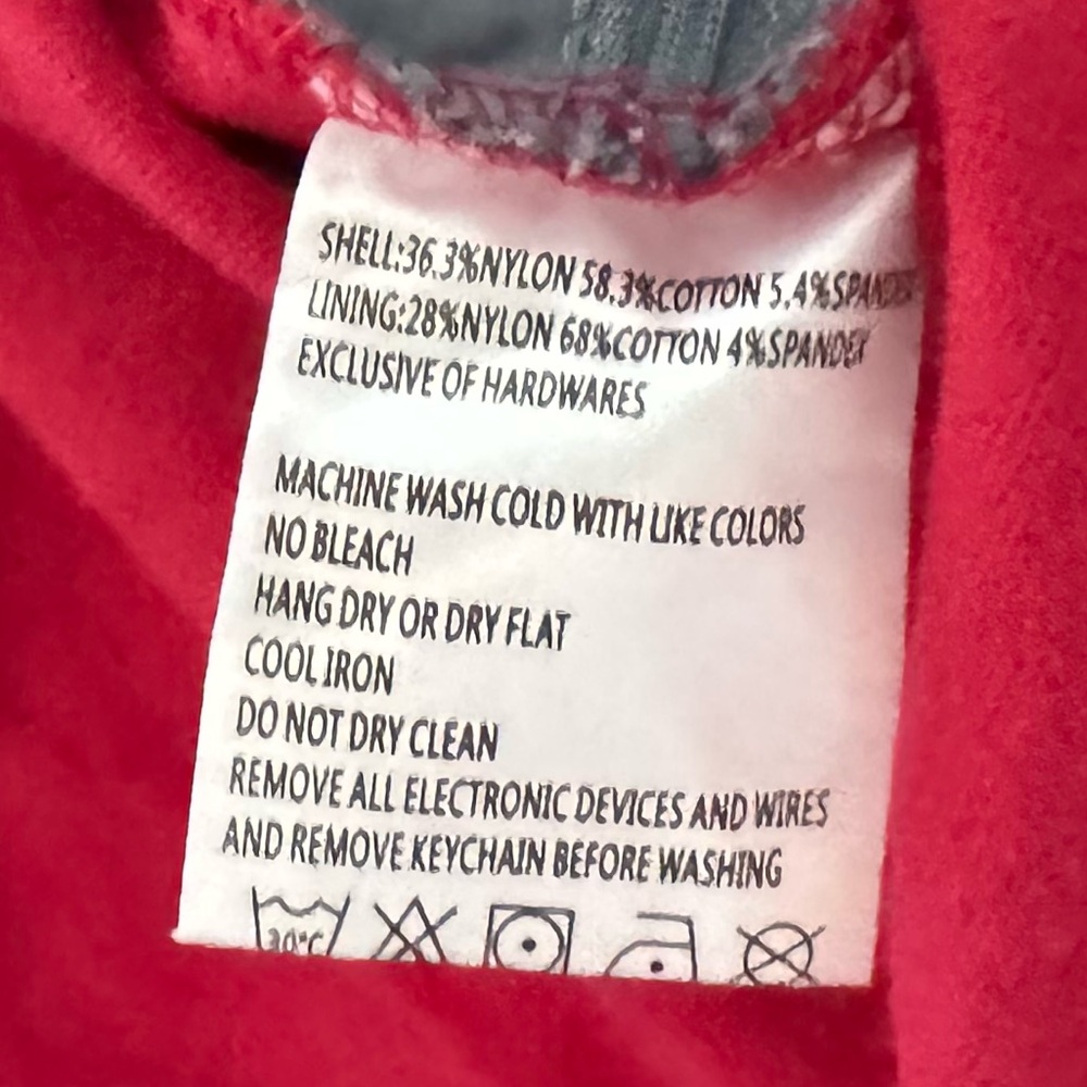 ScotteVest Chloe Glow Full Zip Hoodie Womens XL Red Casual Travel Outdoor Active - Picture 15 of 16